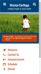 Mobile Screenshot of missioncarthage.com